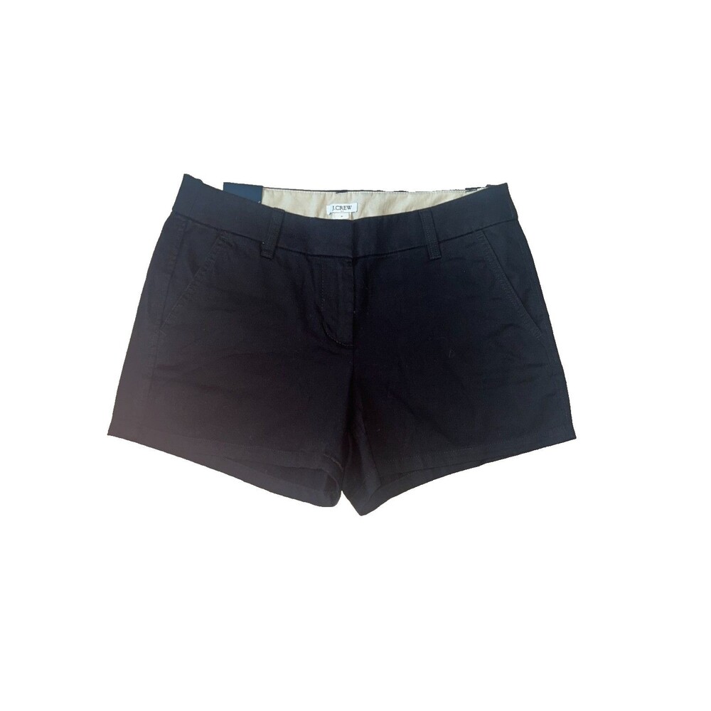 Women's J Crew Factory Black 3.5" Preppy Short Size 2
